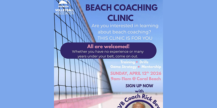 Beach Volleyball Clinic Set For Next Month