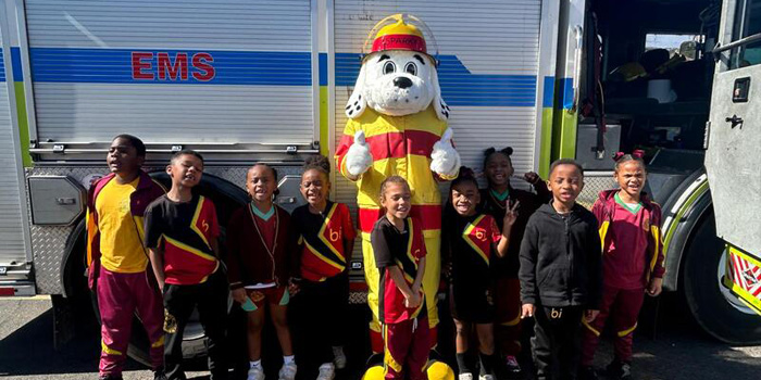 Photos: BFRS Visits Bermuda Institute Students