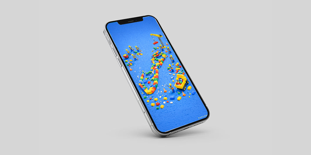 Wallpaper Wednesday: Tiny Lego Bermuda