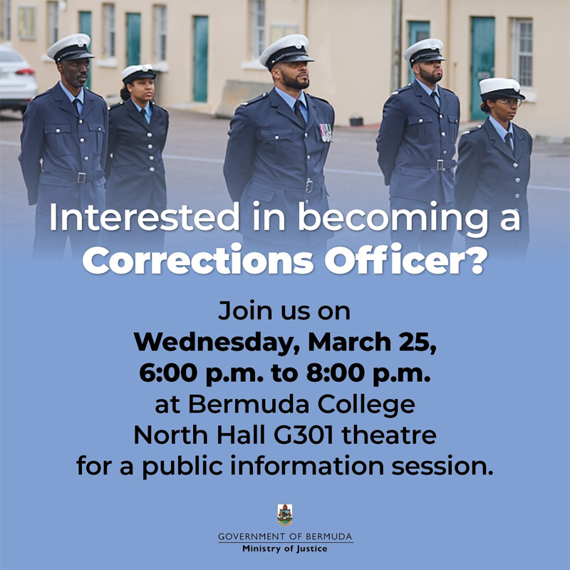 Corrections Info Session Bermuda March 2026