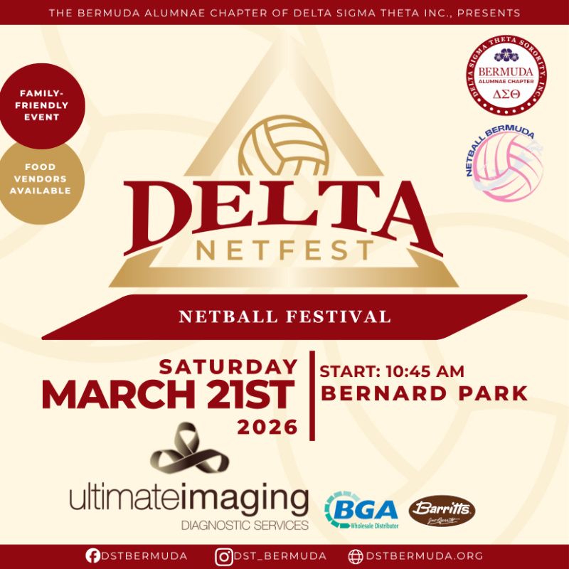 Delta Sigma's Delta NetFest Set For March 21st Bermuda March 2026