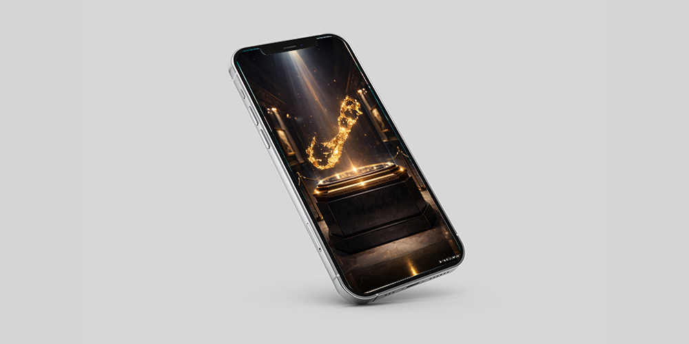 Wallpaper Wednesday: Golden Art Island