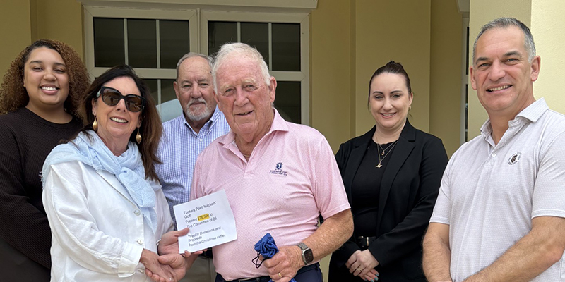 Tuckers Point Golfers Donate $26,500