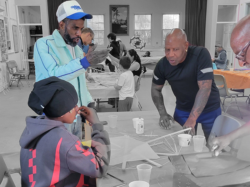 Kite Making Bermuda March 30 2026 3