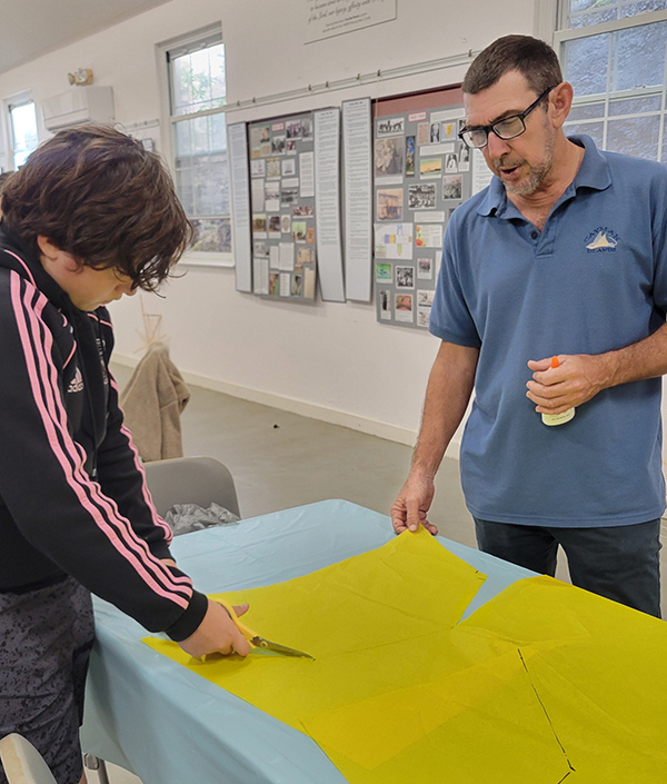 Kite Making Bermuda March 30 2026 8