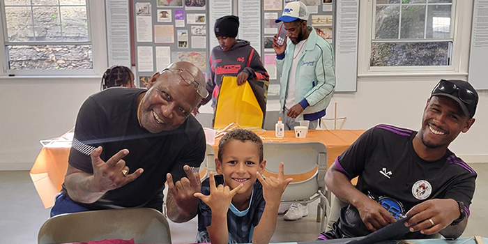 Karate Dojo Hosts Kite Making Night