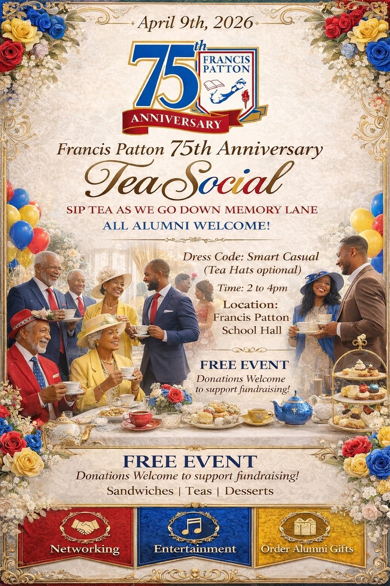 francis patton Tea 75th Anniversary Event Bermuda March252026