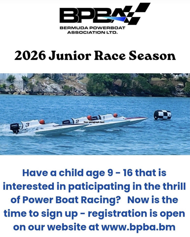 Bermuda Power Boat Association April 1 2026
