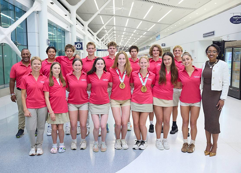 CARIFTA swim team Bermuda April 11 2026 1