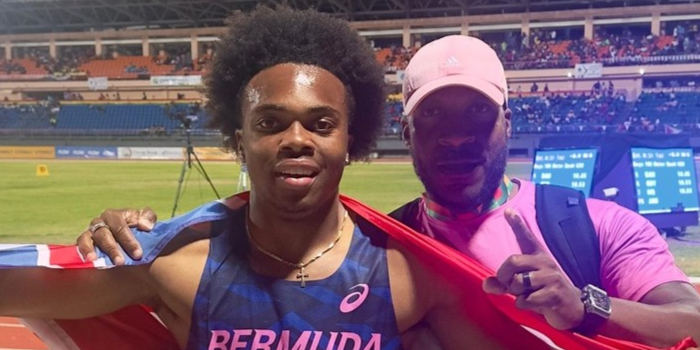 DeVon Bean On Miles Outerbridge Gold Medal