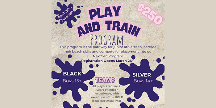 Junior Beach Volleyball Plan Unveiled