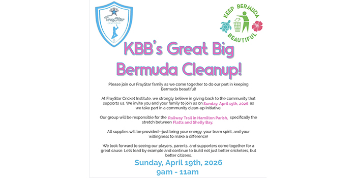 FrayStar Cricket Leads Community Clean-Up