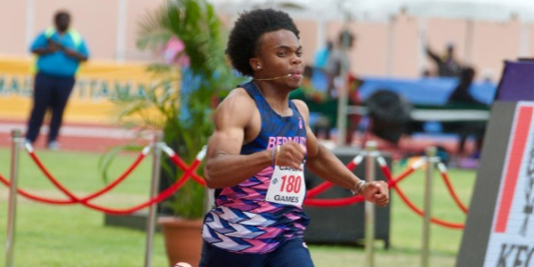 Outerbridge Wins 200m Heat At Carifta Games