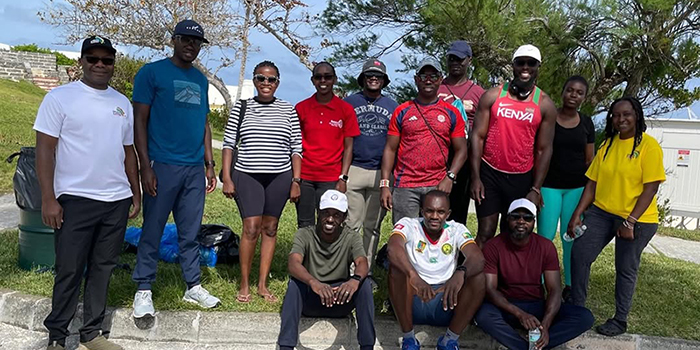 Photos: Africans In Bermuda Group Hold Clean Up