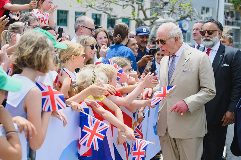 King Charles III Visits City Hall In Hamilton Bermuda May 1 2026 1