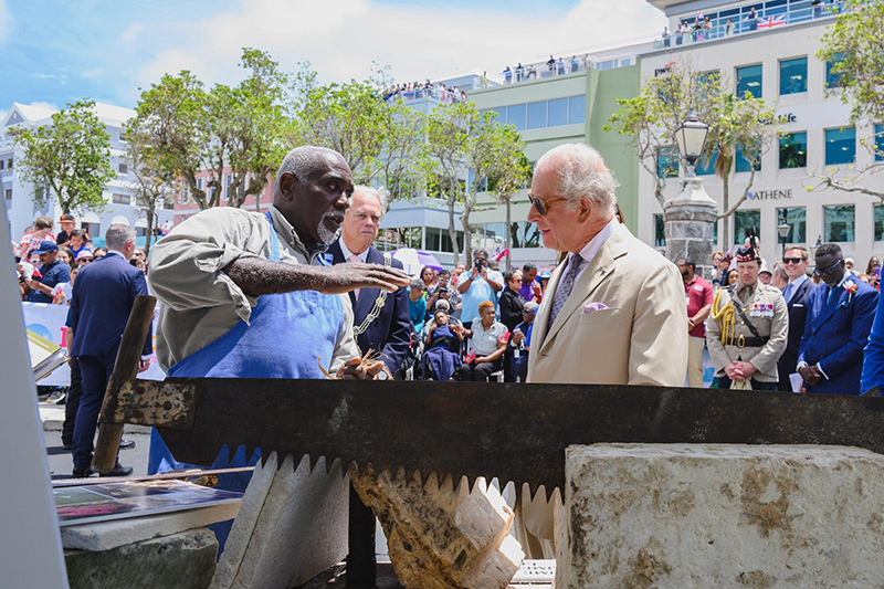 King Charles III Visits City Hall In Hamilton Bermuda May 1 2026 2