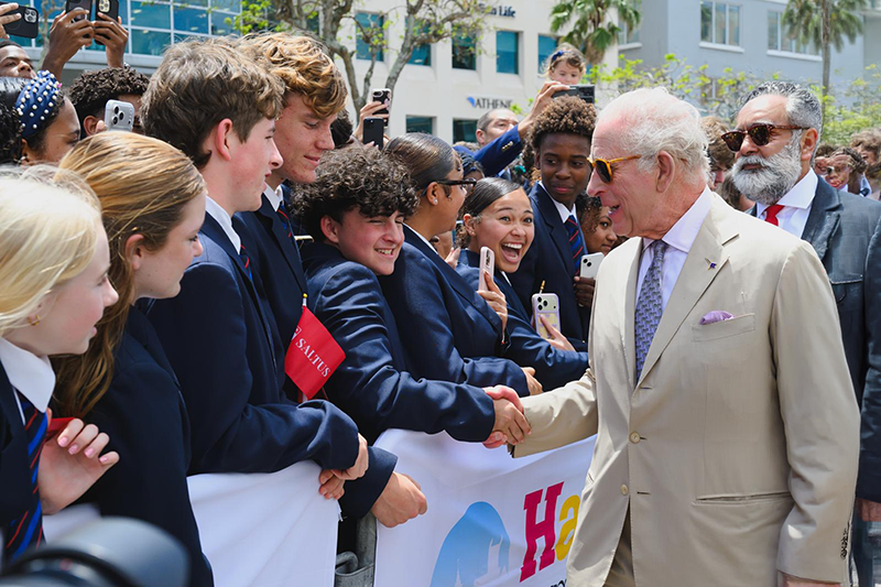 King Charles III Visits City Hall In Hamilton Bermuda May 1 2026 4