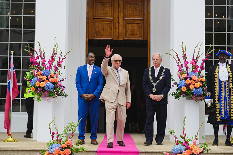 King Charles III Visits City Hall In Hamilton Bermuda May 1 2026 9