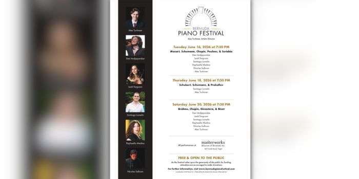 Bermuda Piano Festival Set For June 16-20