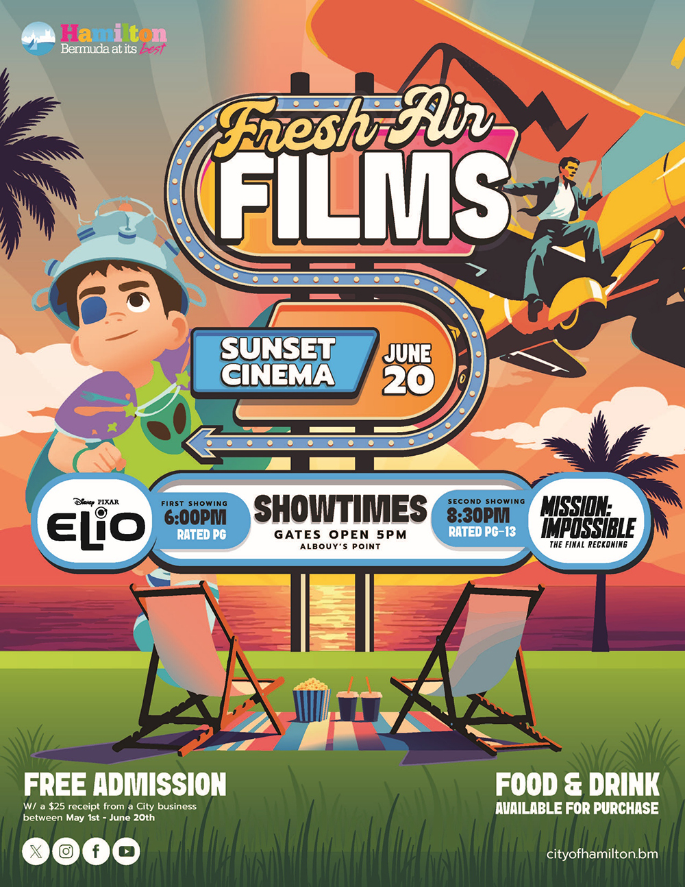 Sunse Cinema Bermuda May 27 2026