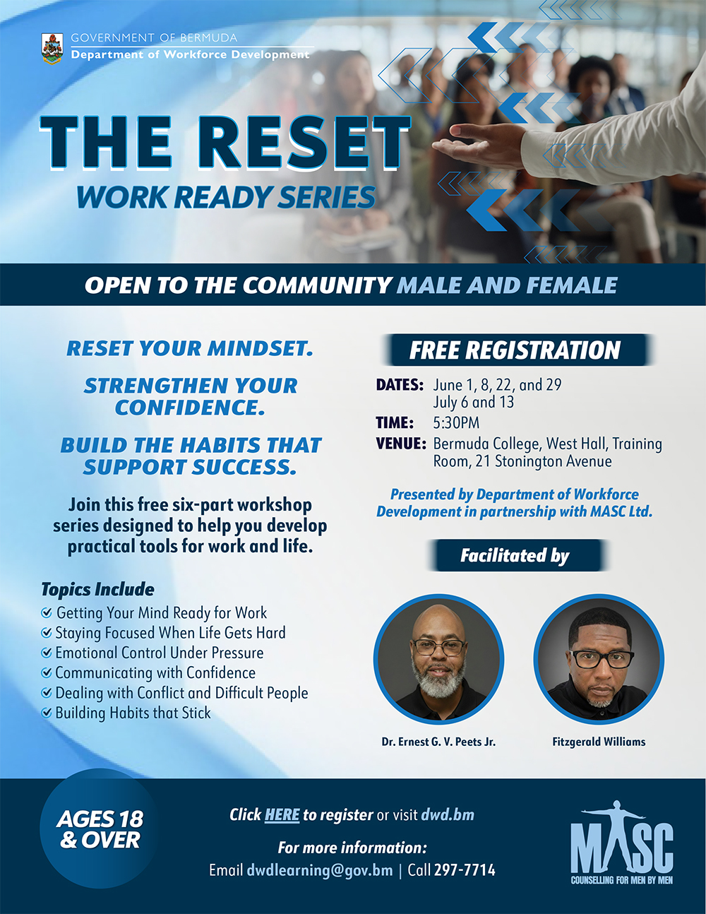 The Reset- Work Ready Series Bermuda May 26 2026