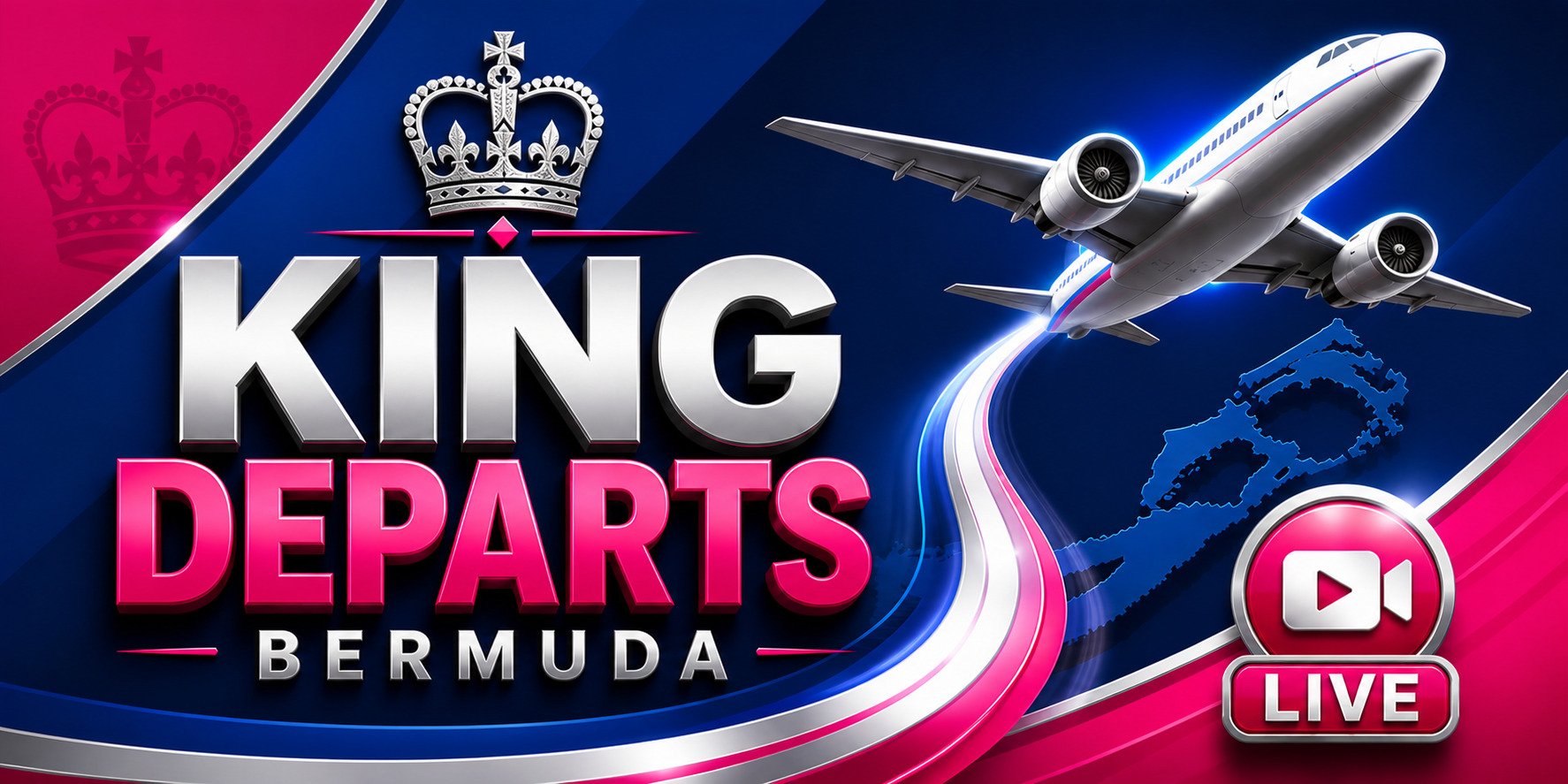 Video: King Charles III Leaves Bermuda