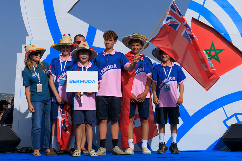 Five Young Sailors Compete At Optimist Worlds Bernews Five Young Sailors Compete At Optimist Worlds Bernews