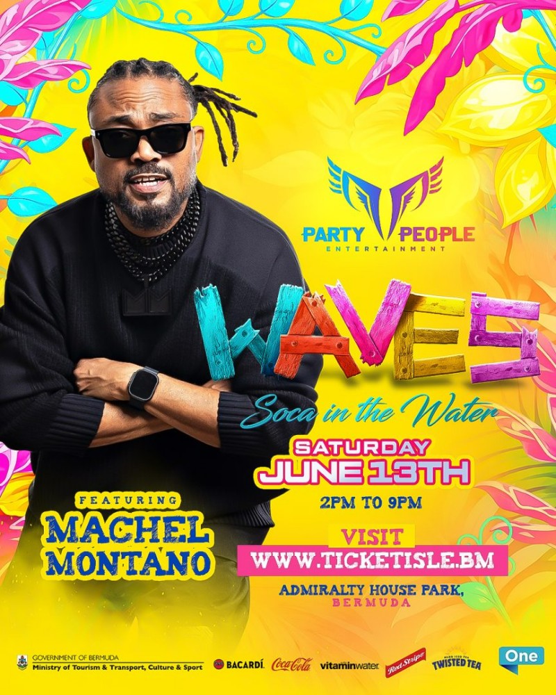 Machel Montano To Headline 2026 Waves Event Bermuda June 2026