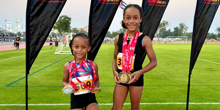 Robinson Sisters Win Medals In Abu Dhabi
