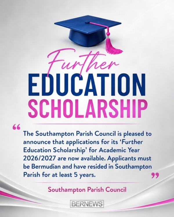 SOUTHAMPTON PARISH COUNCIL SCHOLARSHIP june 2026
