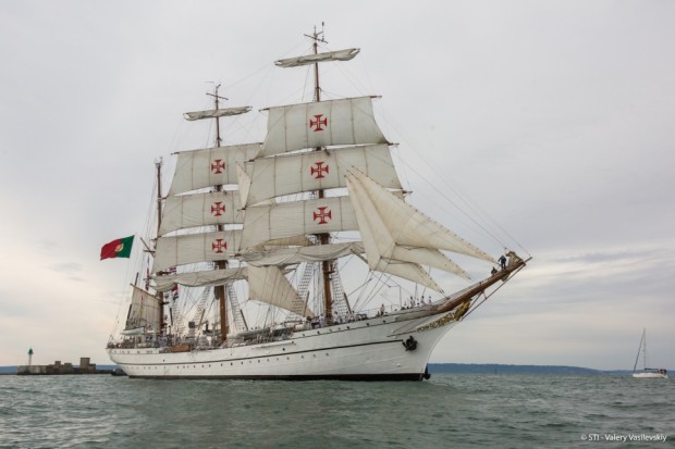 Sagres (Portugal) in the Parade of Sail.