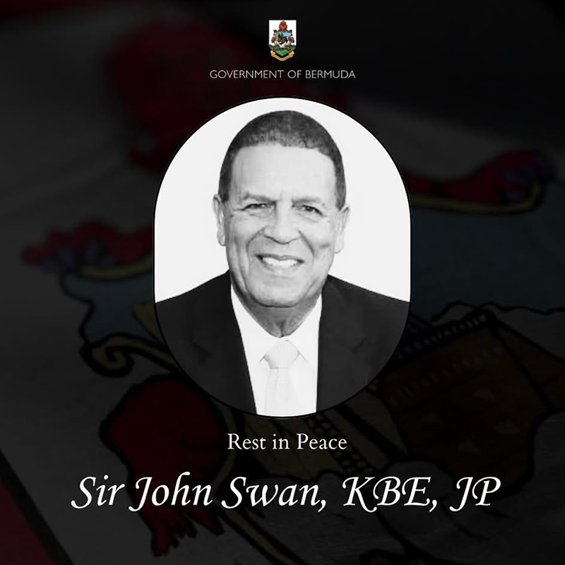 Sir John Swan Bermuda June 11 2026