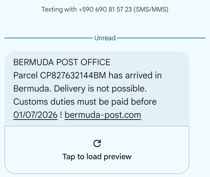 phising scam Bermuda June 30 2026