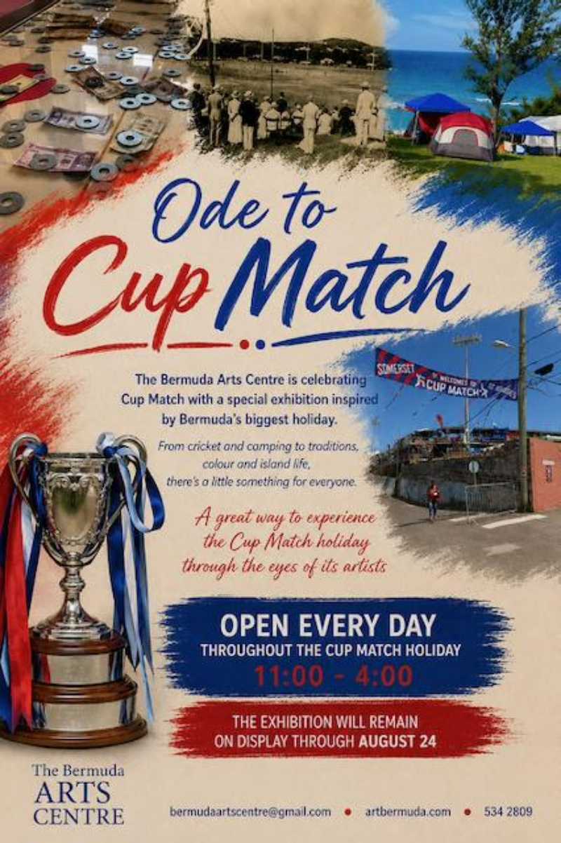 Arts Centre Hosts 'Ode To Cup' Match Exhibition Bermuda July 2026