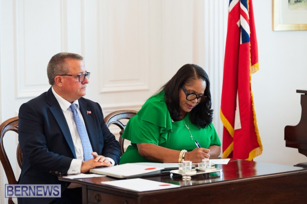 Cabinet reshuffle Bermuda July 3 2026 AW-114