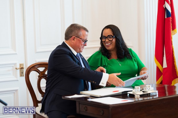 Cabinet reshuffle Bermuda July 3 2026 AW-116