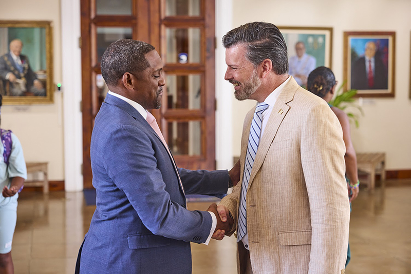 Minister Owen Darrell Mayor Michael Branco Bermuda July 23 2026 2