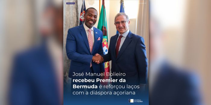 Premier David Burt Meets Azores President