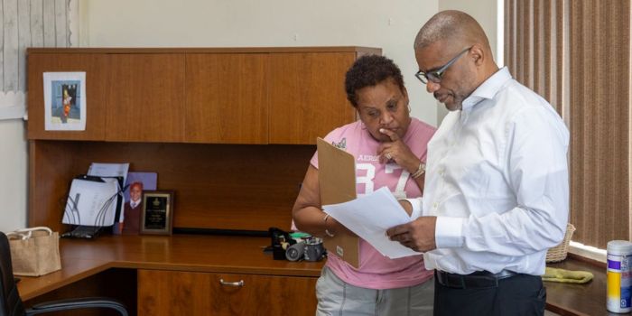 Minister Rabain Conducts School Walkthroughs