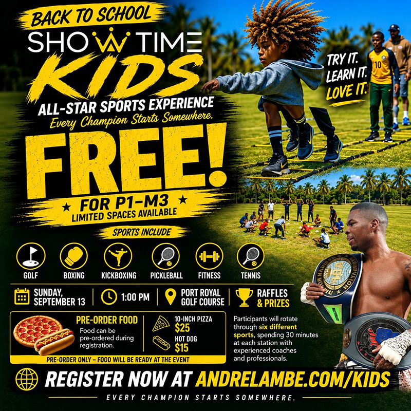 Andre Lambe Bermuda Sept 5 2026