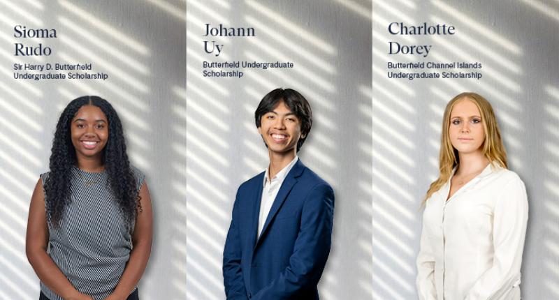 Butterfield Scholarship Recipients Bermuda Sept 2026