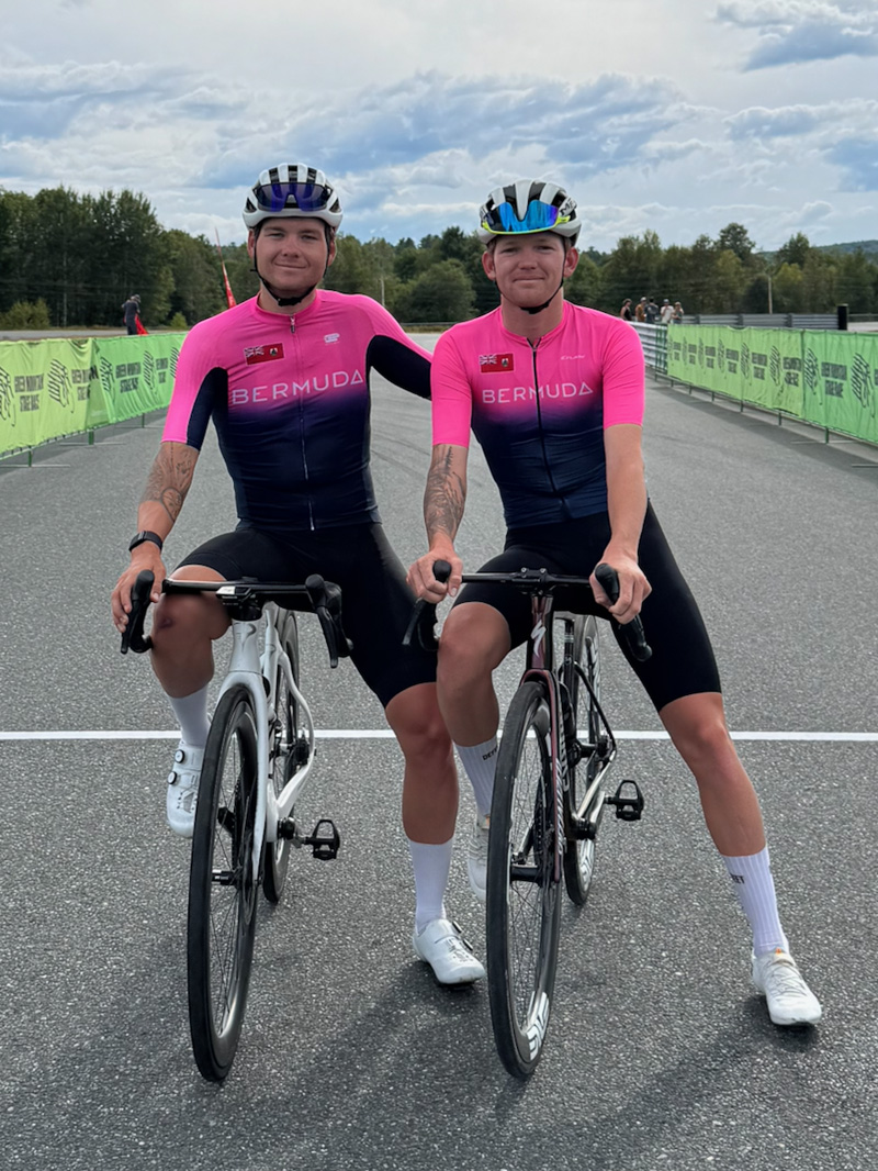 Nicholas Narraway and Kaden Hopkins Bermuda Sept 2026