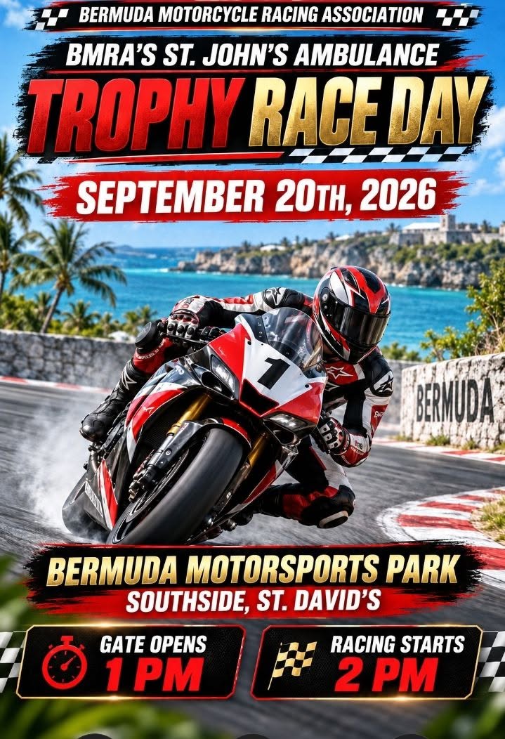 Trophy Race Day Bermuda Sept 9 2026