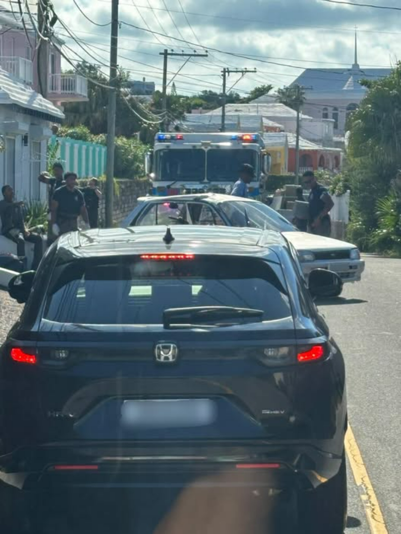 Two-Vehicle Collision In Pembroke - Bernews