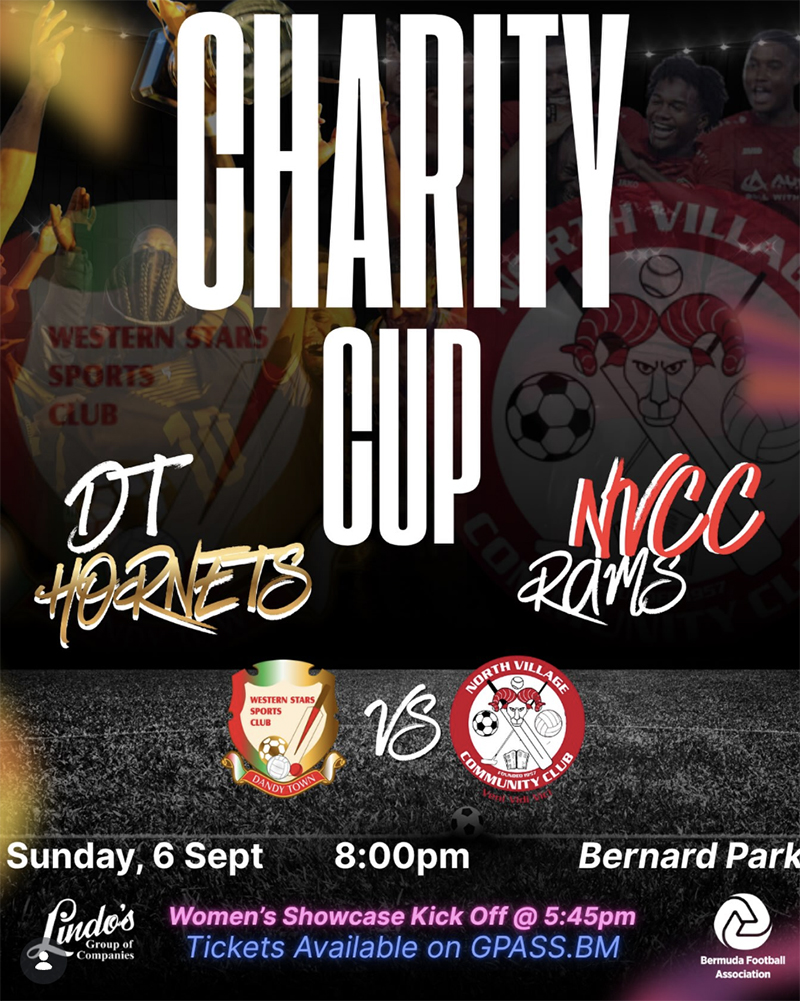 charity cup Bermuda August 31 2026
