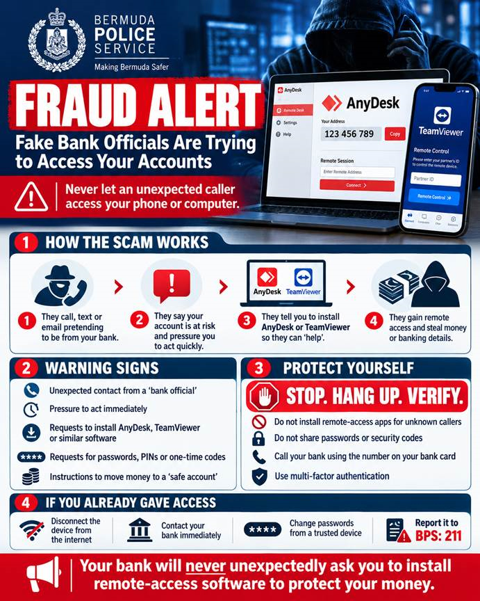BPS Fraud Advisory Bermuda Oct 30 2026