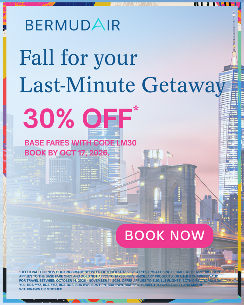 BermudAir Fall Flash Sale October 2026