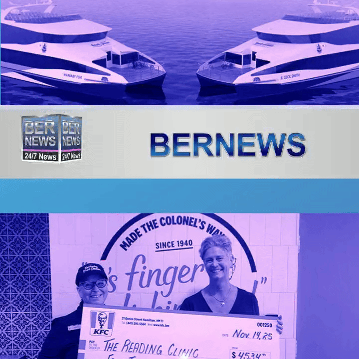 Bermuda Newsflash For Friday, November 14, 2025